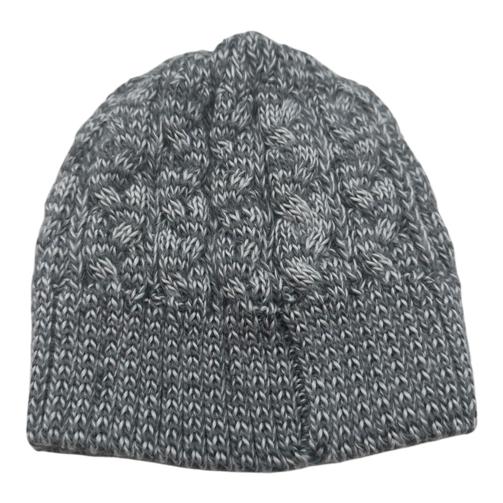Adidas Women's‎ Whittier 3 Beanie Hat Cap OSFM Knit Winter Onix Grey - Picture 2 of 2